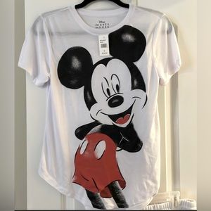 NWT Authentic 2-Piece Disney Mickey Mouse Graphic Shirt and Shorts SET